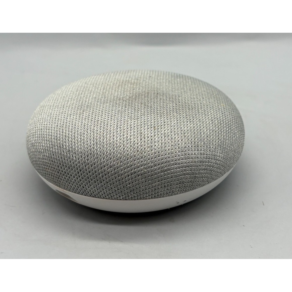 Google Home Mini Smart Speaker - Unit Only - Chalk (H0A)(Gen 1) - Tested